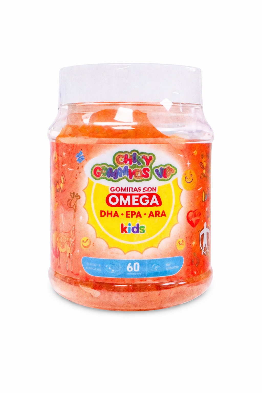 CHIKY GOMMYCS VIT OMEGA KIDS 60 GOMITAS